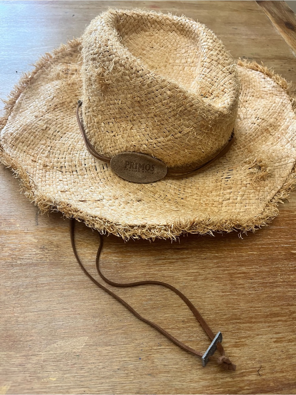 Panama Jack Straw Cowboy Hat - Natural Beige